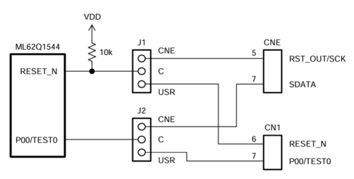 Schaltungsanordnung - ROHM Semiconductor RB-D62Q1544TB52 Referenzboard